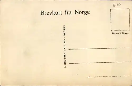 Ak Finse Norwegen, Bergensbanen