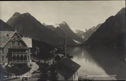 Ak Fjærland in Norwegen, Sogn