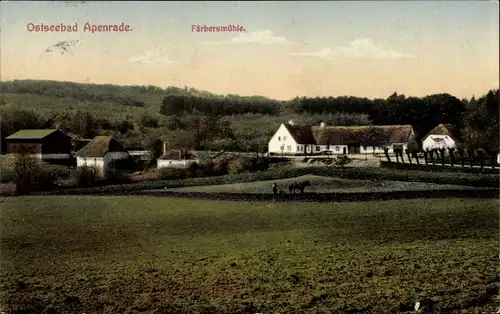 Ak Aabenraa Apenrade Dänemark, Färbersmühle