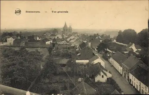 Ak Bon Secours Bonsecours Péruwelz Hennegau, Gesamtansicht