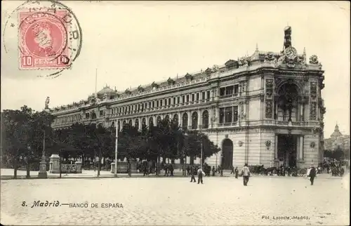 Ak Madrid Spanien, Banco de Espana