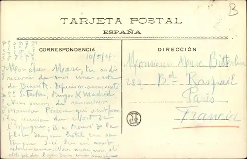 Ak Madrid Spanien, Banco de Espana