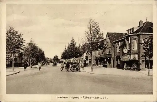 Ak Haarlem Nordholland Niederlande, Rijksstraatweg