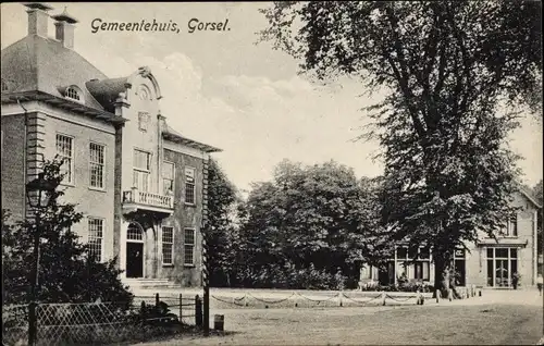 Ak Gorsel Gelderland, Gemeentehuis