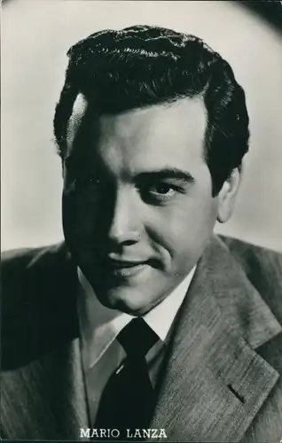 Ak Schauspieler und Opernsänger Mario Lanza, Portrait