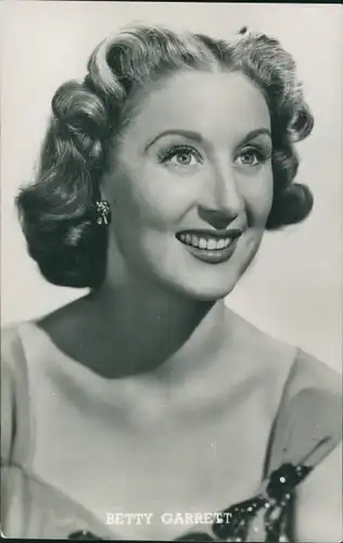 AK Schauspielerin Betty Garrett, Portrait