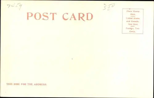 Ak Fort Snelling Minnesota USA, Der runde Turm