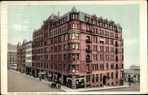 Ak Duluth Minnesota USA, Spalding Hotel