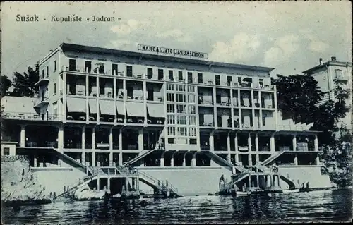 Ak Sušak Sussak Kroatien, Hotel Jadran