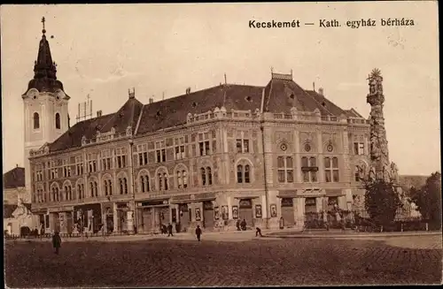 Ak Kecskemét Ketschkemet Ungarn, Kath. egyhaz berhaza