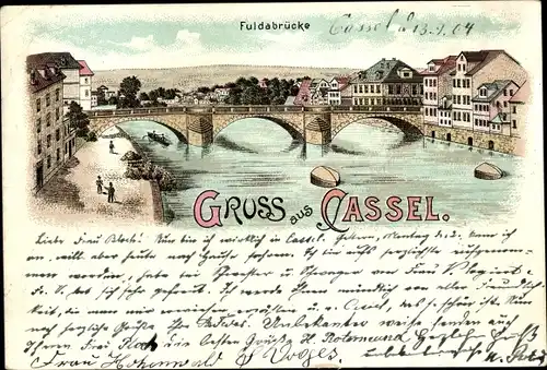Litho Kassel in Hessen, Fuldabrücke
