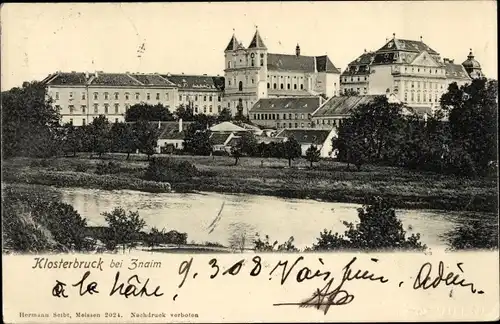 Ak Znojmo Znaim Südmähren, Klosterbruck