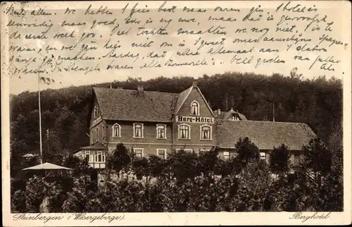 Ak Steinbergen Rinteln an der Weser, Berghotel
