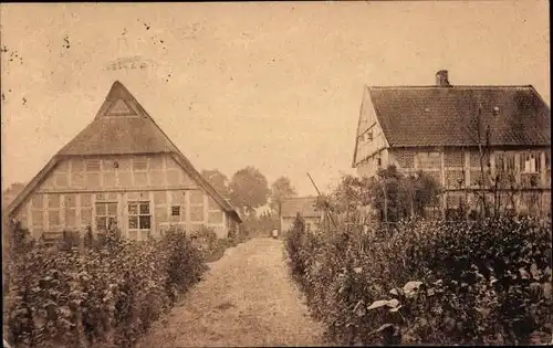 Ak Bad Zwischenahn in Oldenburg, Bauernhaus, Spieker