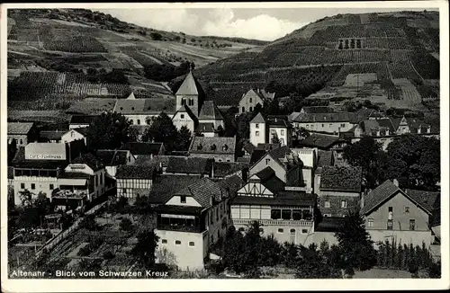 Ak Altenahr im Ahrtal, Blick vom Schwarzen Kreuz