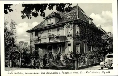 Ak Bad Rothenfelde am Teutoburger Wald, Haus Westfalen