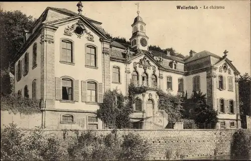 Ak Weilerbach Berdorf Luxemburg, Schloss