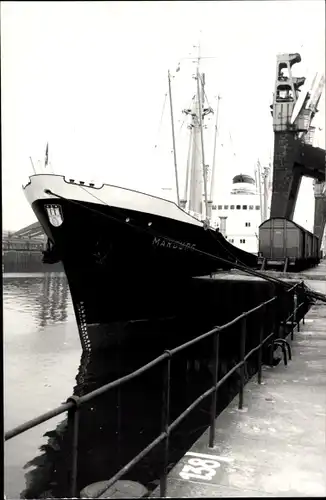 Foto Ak Frachtschiff Marburg, HAPAG