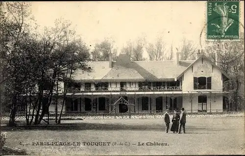 Ak Le Touquet Paris Plage Pas de Calais, Schloss