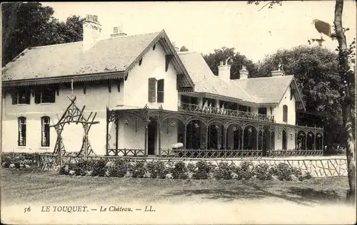 Ak Le Touquet Paris Plage Pas de Calais, Schloss