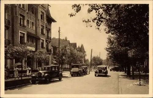 Ak Le Touquet Paris Plage Pas de Calais, Boulevard Daloz