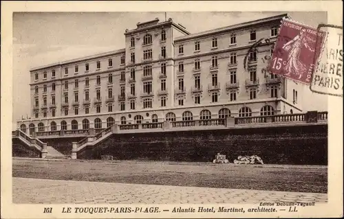 Ak Le Touquet Paris Plage Pas de Calais, Atlantic Hotel, Martinet