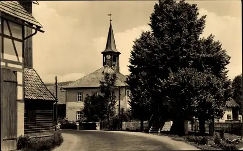 Ak Sachsendorf Sachsenbrunn Thüringen, Kirche