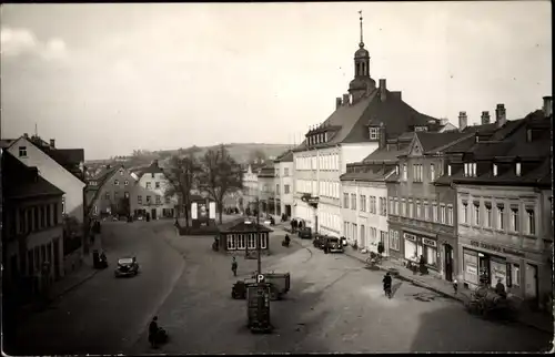 Ak Ehrenfriedersdorf im Erzgebirge, Markt, Rathaus