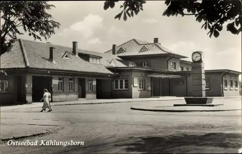 Ak Ostseebad Kühlungsborn, Bahnhof Ost