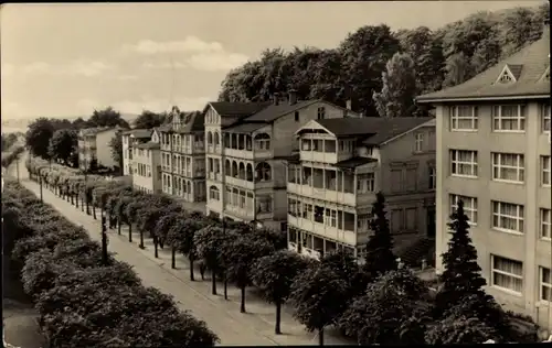 Ak Ostseebad Sellin Rügen, Wilhelm Pieck Straße