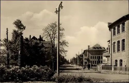 Ak Hermsdorf in Thüringen, Friedrich Engels Straße