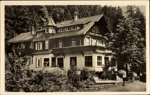 Ak Tabarz im Thüringer Wald, Richard Horn Heim