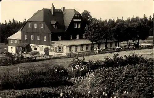 Ak Oberbärenburg Bärenburg Altenberg im Erzgebirge, HO Gaststätte und Gasthof zum Bären