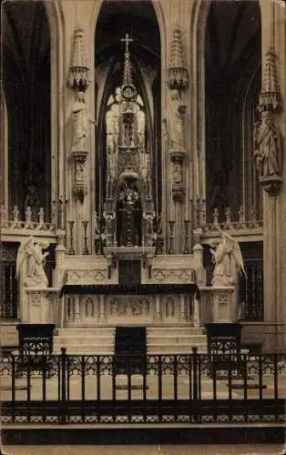 Ak 's Hertogenbosch Den Bosch Nordbrabant Niederlande, Basiliek St. Jan, Interieur, Hoogaltaar