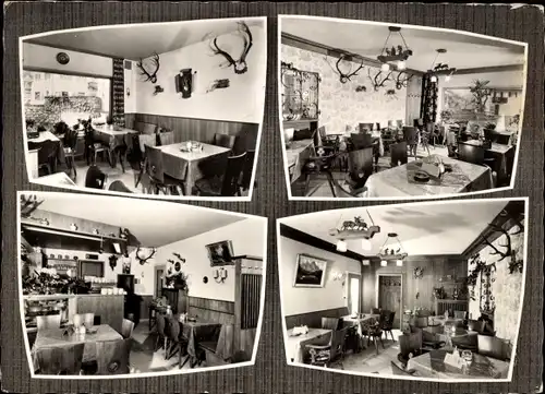 Ak Grainau in Oberbayern, Restaurant Jägerstüberl, Inh. Merget