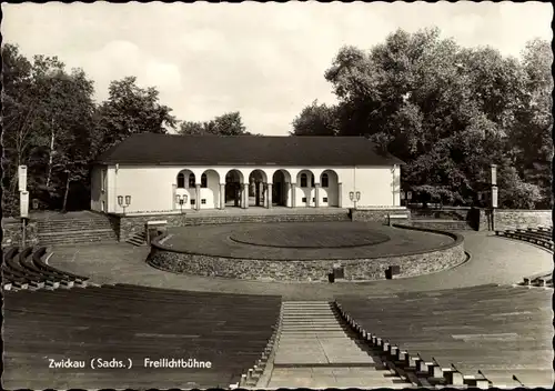 Ak Zwickau in Sachsen, Freilichtbühne