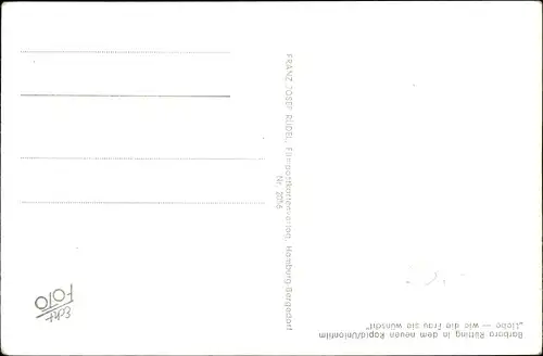 Ak Schauspielerin Barbara Rütting, Portrait, Autogramm