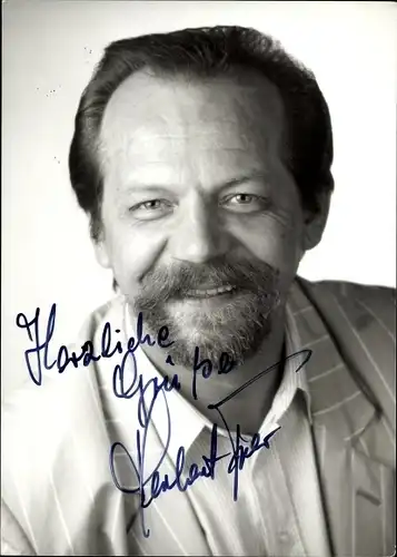 Ak Schauspieler Herbert Frei, Portrait, Autogramm