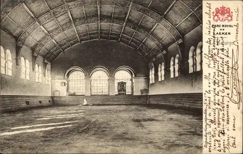 Ak Laeken Bruxelles Brüssel, Parc Royal, Manege