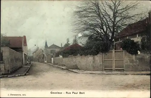 Ak Gouvieux-Oise, Rue Paul Bert