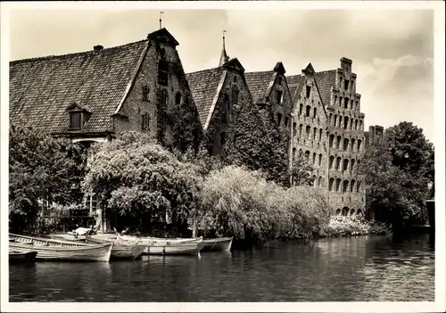 Ak Lübeck, Salzspeicher