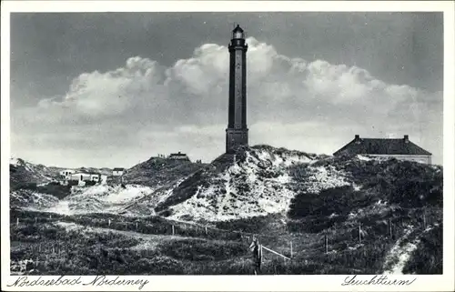 Ak Norderney in Ostfriesland, Leuchtturm