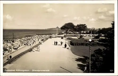 Ak Ostseebad Kühlungsborn, Strandpromenade