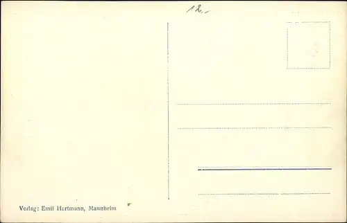 Ak Konstanz am Bodensee, Obermarkt, Haus zum hohen Hafen, Barbarossa, Papiergeschäft