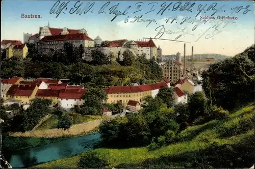 Ak Bautzen in der Oberlausitz, Schloss Ortenburg