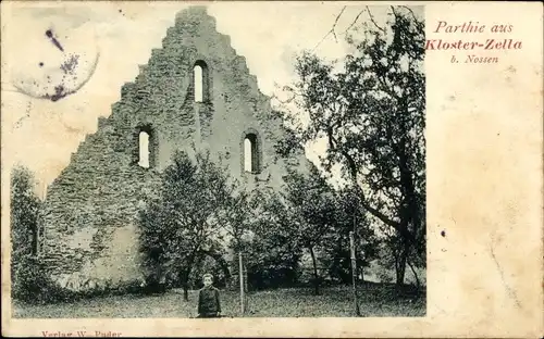 Ak Alt Zella Nossen in Sachsen, Kloster-Zella, Ruine