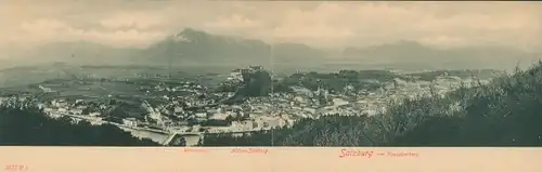 Klapp Ak Salzburg in Österreich, Panorama