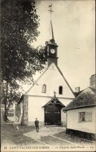 Ak Saint Valery sur Somme, Kapelle St. Pierre