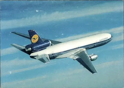 Ak Lufthansa Douglas DC 10, D ADCO, Passagierflugzeug