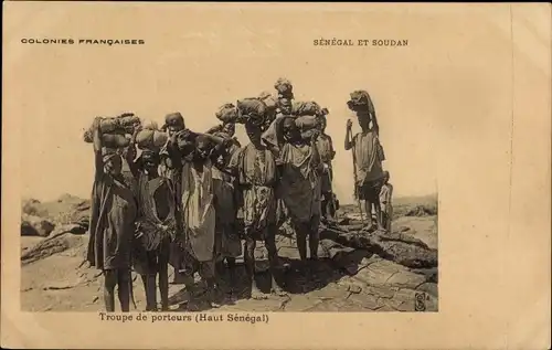 Ak Senegal, Lastenträger